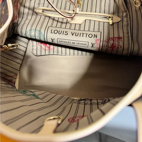Louis Vuitton Neverfull GM Inside Out Monogram Brown Monogram Tote Bag - Picture 11 of 11